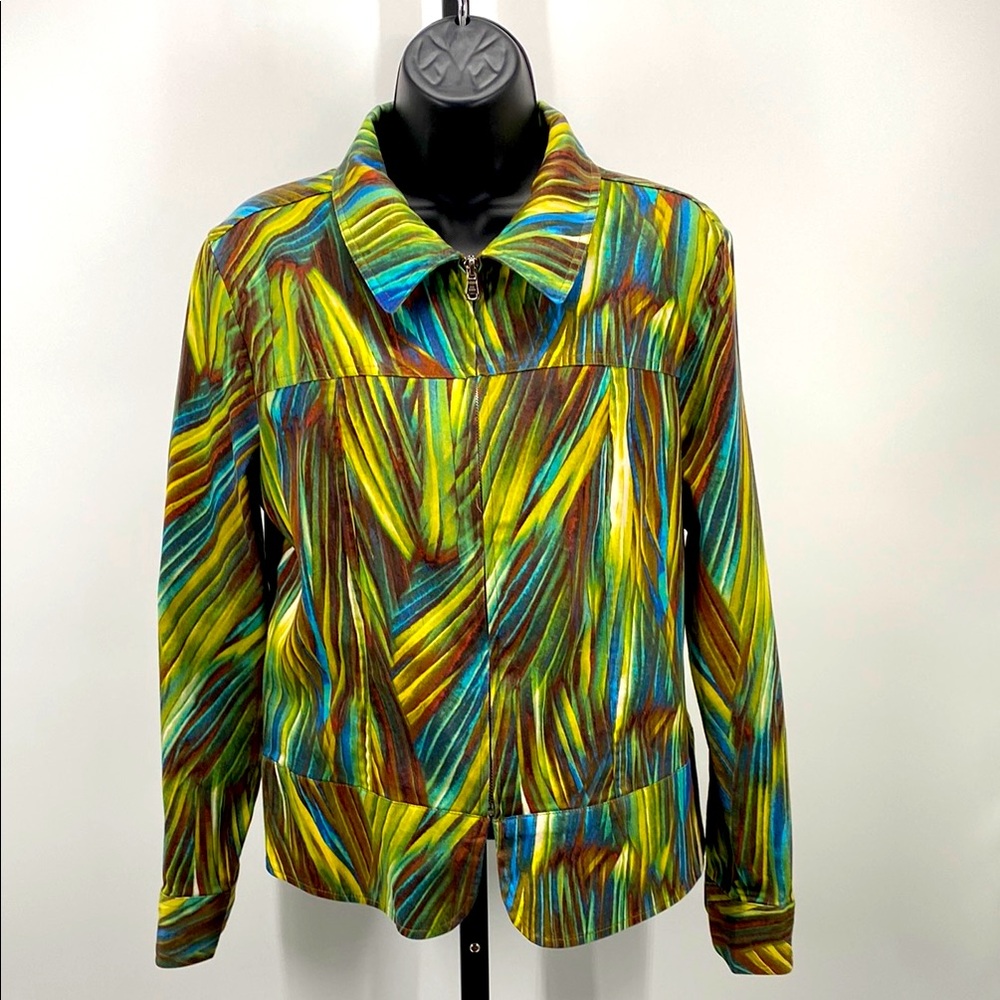 Erin London l Women’s Long Sleeve Jacket l Size Medium l Multi Color l